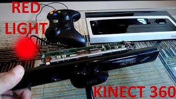 Consertando Red Light Kinect 360