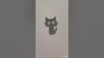 what a cute cat #drawing #howtodraw #easydrawing #shorts