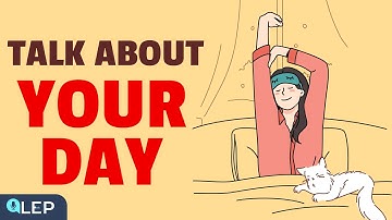 Talk About Your Day | Slow English for Listening & Shadowing | A1-A2 | English Podcast for Beginner