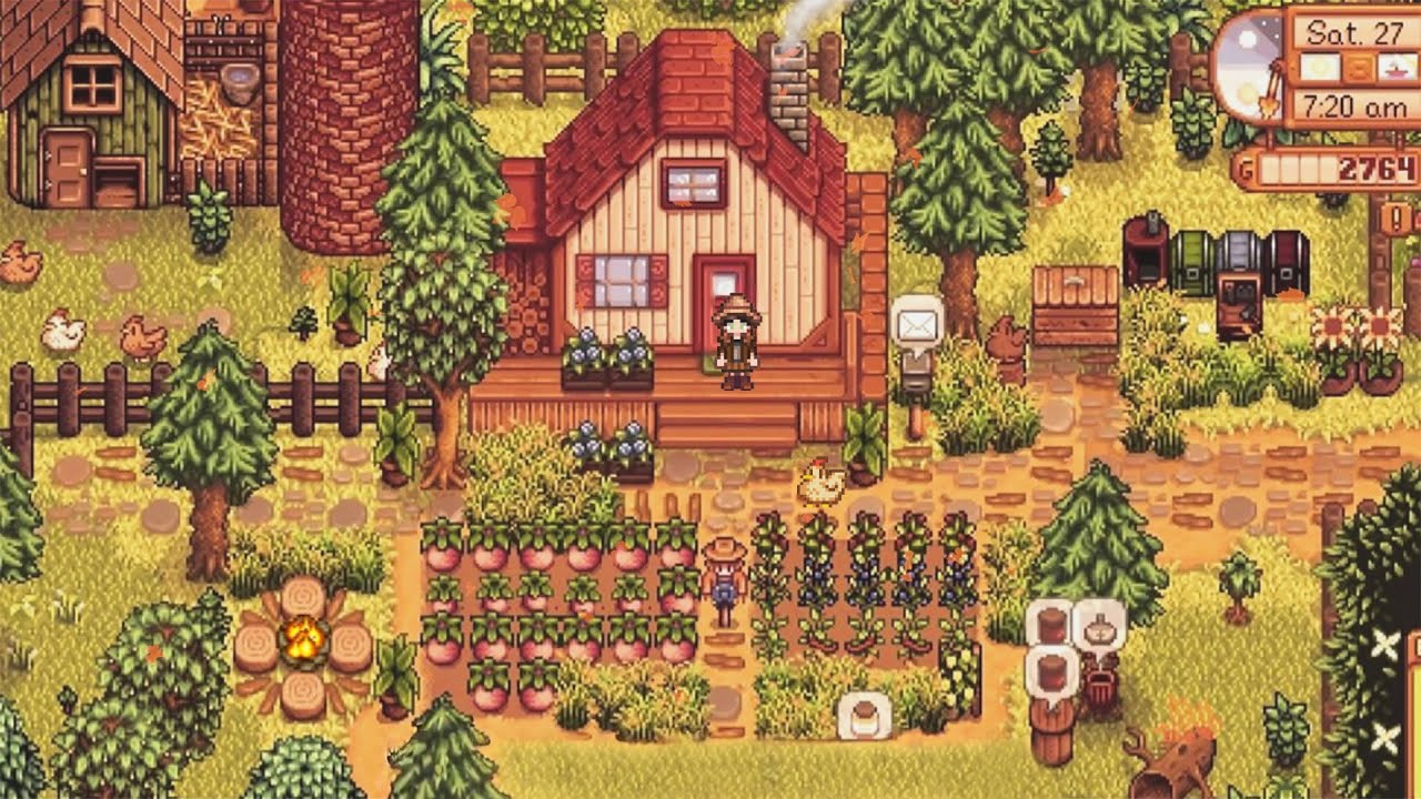 early spring season 🍃calm stardew valley music to work, study morning