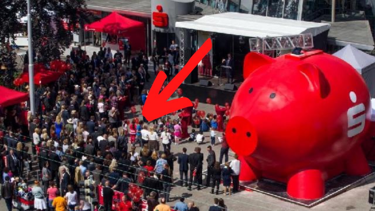World's Largest Piggy Bank! YouTube