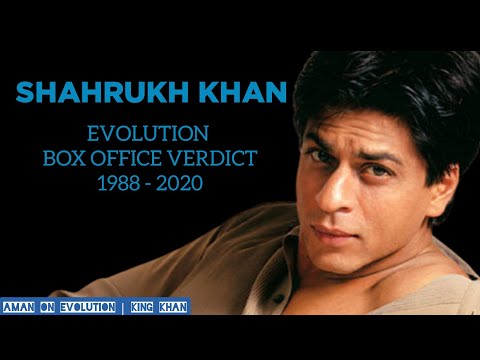 Shahrukh Khan Evolution & Box Office Verdict 1988 - 2020 | Shahrukh Khan Songs|Shahrukh Khan Movies