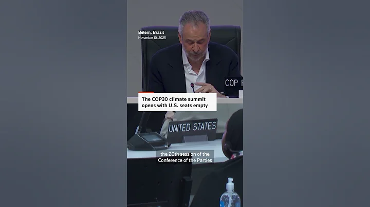 COP30 climate summit opens with US seats empty