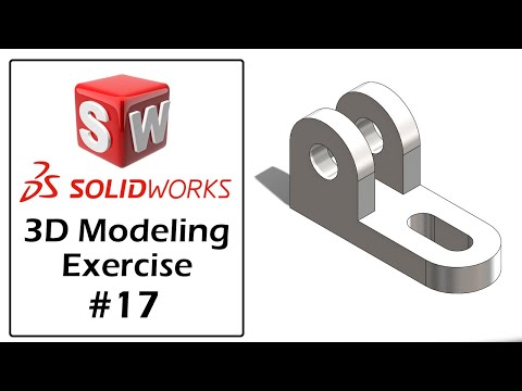 Capa de SolidWorks Tutorial For Beginners | Part Modeling Exercise - 17