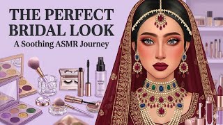 ASMR Royal Indian Bridal Makeover & Skincare ✨ Deep Relaxing Traditional Sounds (No Talking) screenshot 5