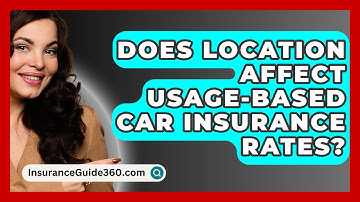 Does Location Affect Usage-based Car Insurance Rates? - InsuranceGuide360.com