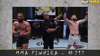 MMA Piwnica #217  - Podsumowanie UFC Vegas: Hermansson vs. Pyfer