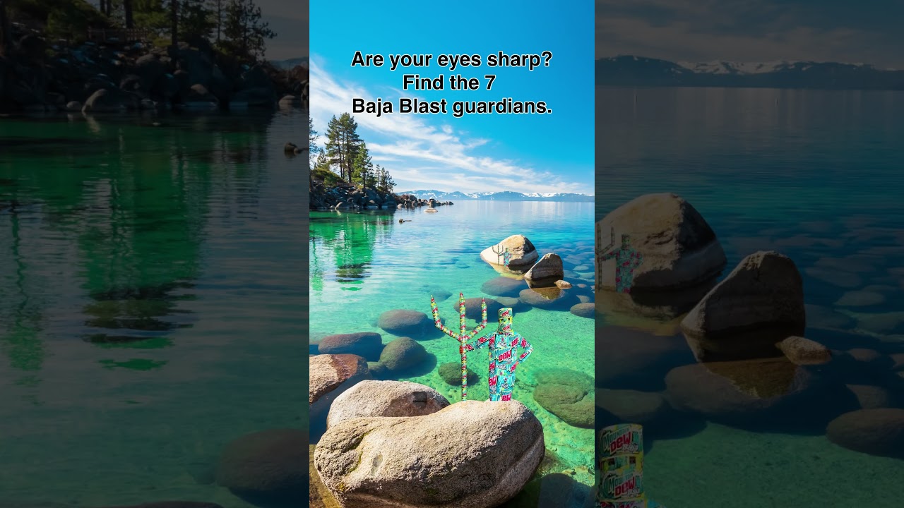 Can you CRUSH this BAJA BLAST EYE TEST