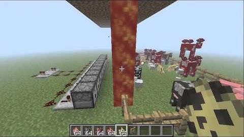 Minecraft Tutorial - Flamethrower (No Mods)