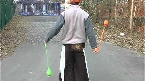 Poi Lesson: Backward 5-Beat Weave and BTB 5-Beat Weave