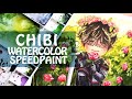 King Arthur (Dokyeom) |Chibi Watercolor Speedpaint|