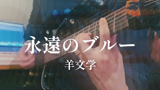 Video thumbnail of "永遠のブルー - 羊文学 【guitar cover】"