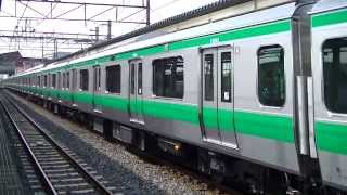 EF81 140牽引E233系7000番台ハエ111編成新津配給＠吹上駅　H25/8/8