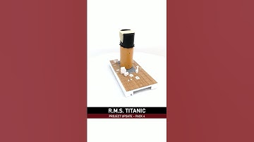 RMS Titanic 1:200 scale - pack 4 - project update - Officers’ Quarters / Decking #titanic #hachette