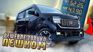 Самый последний рестайлинг HONDA N WGN Custom из Японии