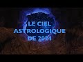 Ciel astrologique de lanne 2024