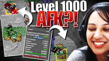 LEVEL 1000 AFK AND SOLED BY 174?!?😱 NICE TRAP GAZERS and DIED ON LAST BOSS HIT - #TibiaFerumbrinha🧙