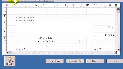 MYOB Training Courses - 501701 MYOB Setup - Customising toolbar