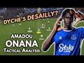 How good is amadou onana  tactical analysis  skills