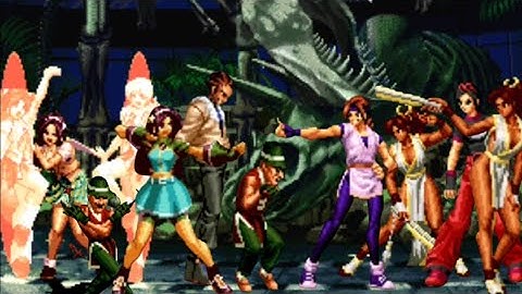 Choi Team VS Yuri Team || [Kof-2005] The King Of Fighters 10th Anniversary 2005 Unique.