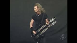 Metallica - James plays his ESP Horizon 12 strings double neck guitat - Fade to Black  1992.07.17