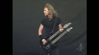 Metallica - James plays his ESP Horizon 12 strings double neck guitat - Fade to Black  1992.07.17