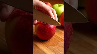 Glass Board Apple Cutting Asmr Ultra Realistic 8K