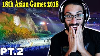 TINOS REACTS TO THE OPENING CEREMONY OF 18TH ASIAN GAMES JAKARTA - PALEMBANG 2018 PT.2 INDONESIA