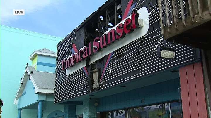Sunrise shows damage to Tropical Sunset