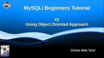 Complete details of MySQLi functions Beginners Tutorial | Object Oriented Technique to use MySQLi