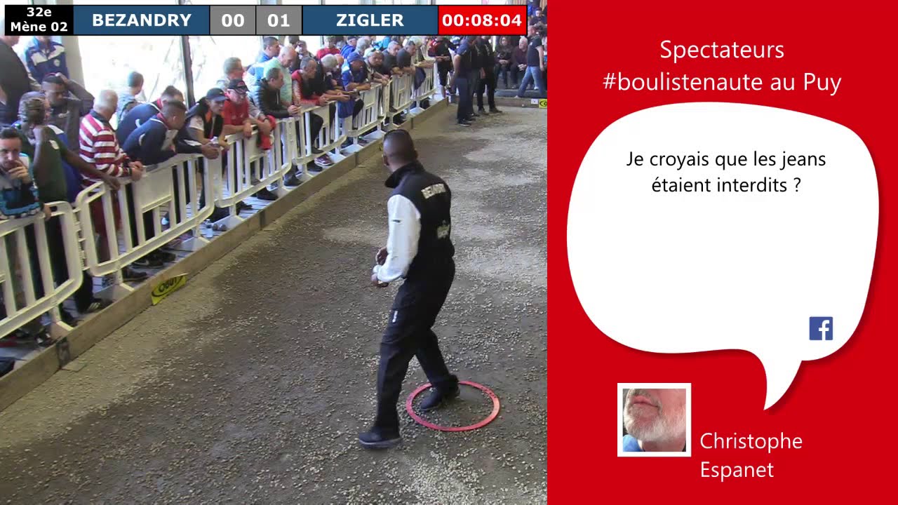 Miniature : National du Puy Pétanque 2019 : 32e BEZANDRY vs ZIGLER