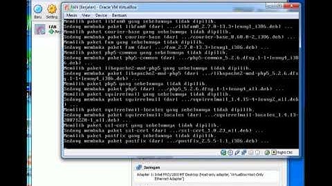 Tutorial Instalasi dan Konfigurasi Linux Debian 5 di Virtual Box (2)