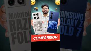 Motorola Razr Food v/s Samsung Galaxy Z Fold 7 | Which has better camera? #galaxyfold #motorazr