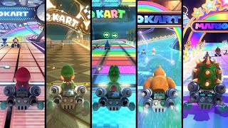 Mario Kart 8 Deluxe - All Rainbow Road Courses