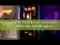Review NZXT RGB & Fan Controller - AC-CRFR0-B1-6 RGB lighting channels - 3 fan channels - background