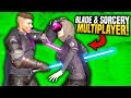 EPIC MULTIPLAYER LIGHTSABER DUELS - Blades and Sorcery VR Mods (Star Wars)