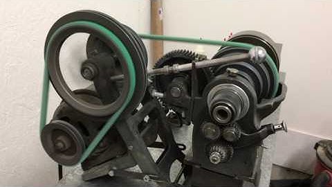 Atlas 12"x36" 1947 lathe test run