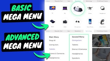 How To Make A Mega Menu In Wix - Basic and Advanced In One Video!