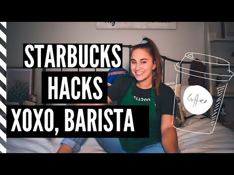 Starbucks Barista HACKS (the ultimate list)
