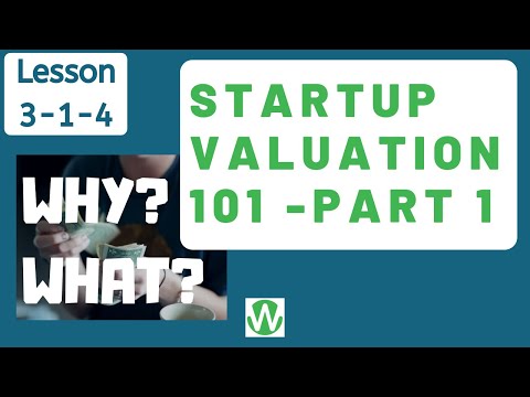 Valuation of Early Stage Startups (Part 1) - Overview for Investors | Crowdwise Academy (315) - video from Crowdwise