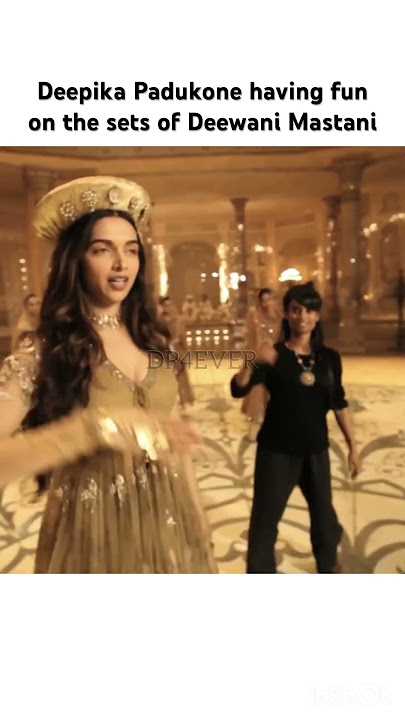 Deepika Padukone in behind the scenes of deewani Mastani song #deepikapadukone #deewanimastani