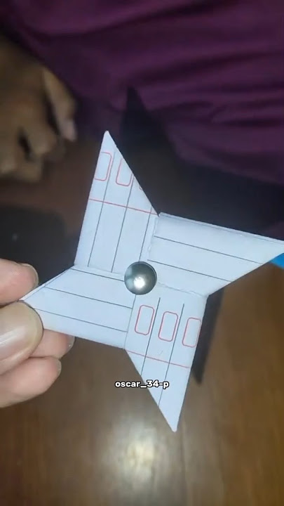 gasing suriken kertas☠️#pemadamgasing #pemadamhits #gasing #gasingkertas