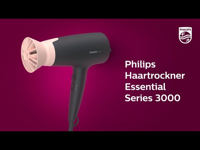 Entdecke Philips Haartrockner Series 3000 - BHD340/00, BHD350/00 &  BHD351/00 - YouTube