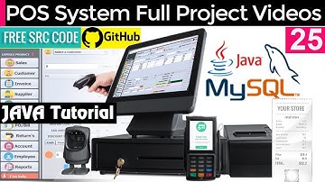 Powerful Point Of Sale (POS) In Java | inventory management system FREE CODE | java for beginners 25