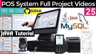 Powerful Point Of Sale (POS) In Java | inventory management system FREE CODE | java for beginners 25