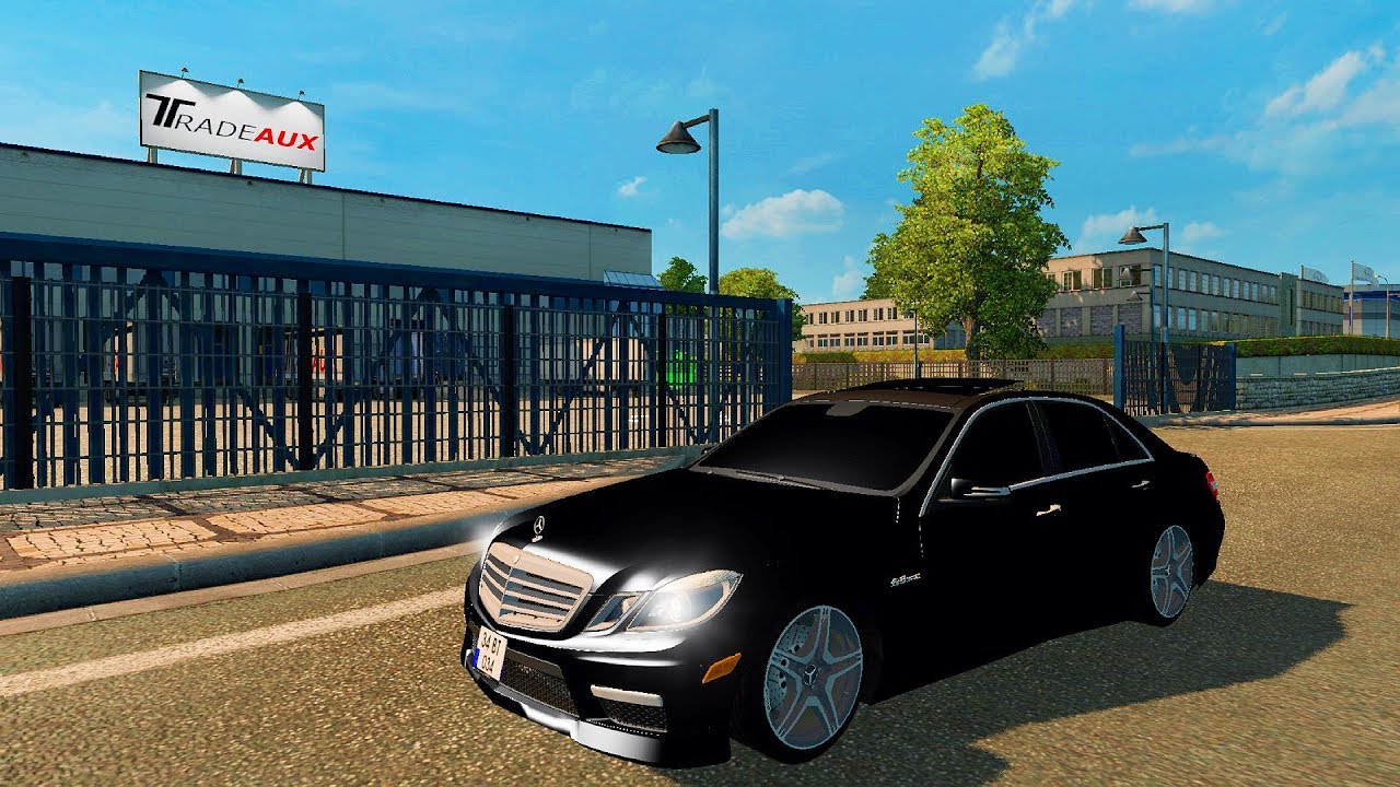 Mercedes E63 Amg Ets2 Euro Truck Simulator 2 1 27x Download Youtube