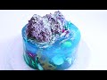 ISLAND CAKE - OCEAN JELLY CAKE TUTORIAL | Cake Trends 2020