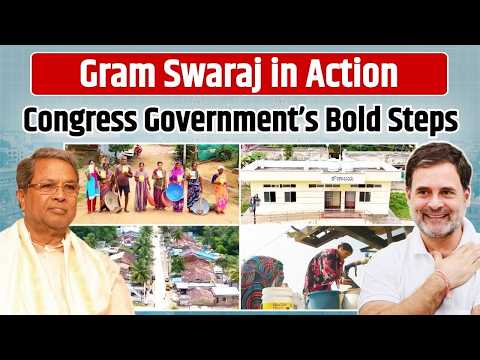 Gram Swaraj in Action: Congress Government’s Bold Steps | Karnataka