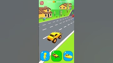 Shape shifting Funny Race Gameplay new hyper casual games Level 2 #shorts #shortsvideo#shapeshifting