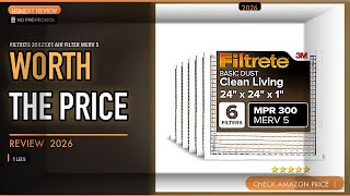 Filtrete 20x25x1 Air Filter Merv 5  Worth It 2026
